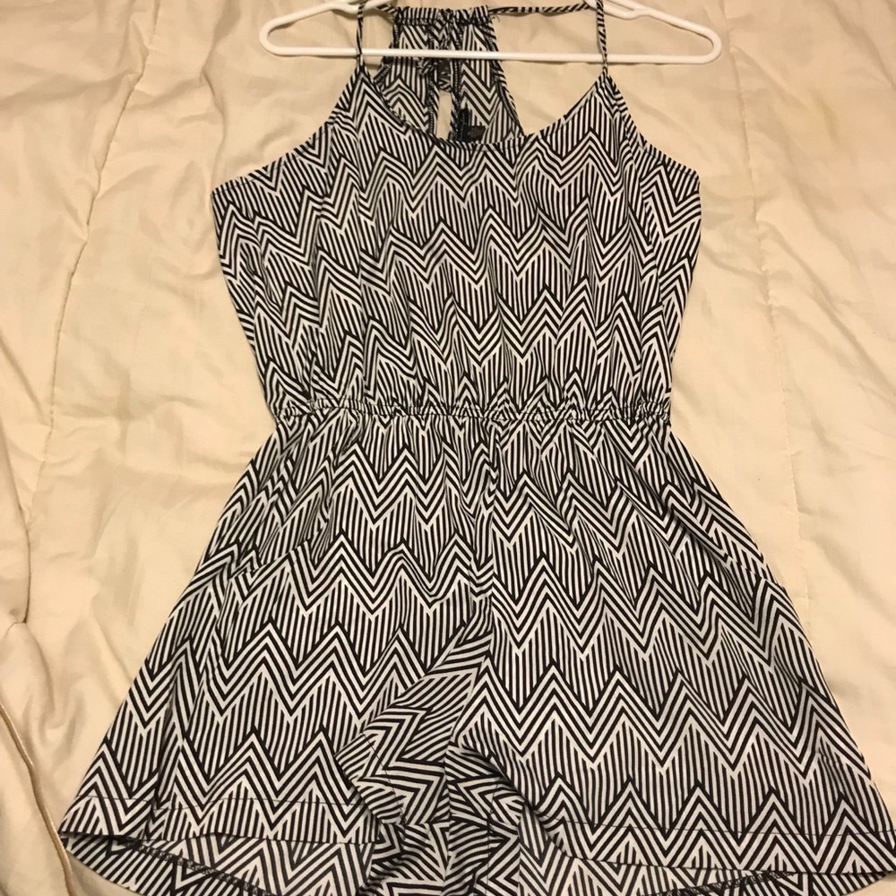 Chevron Romper